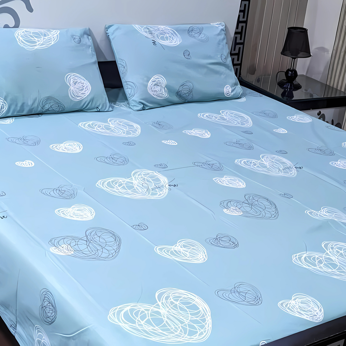 Cotton Printed Double Bedsheet