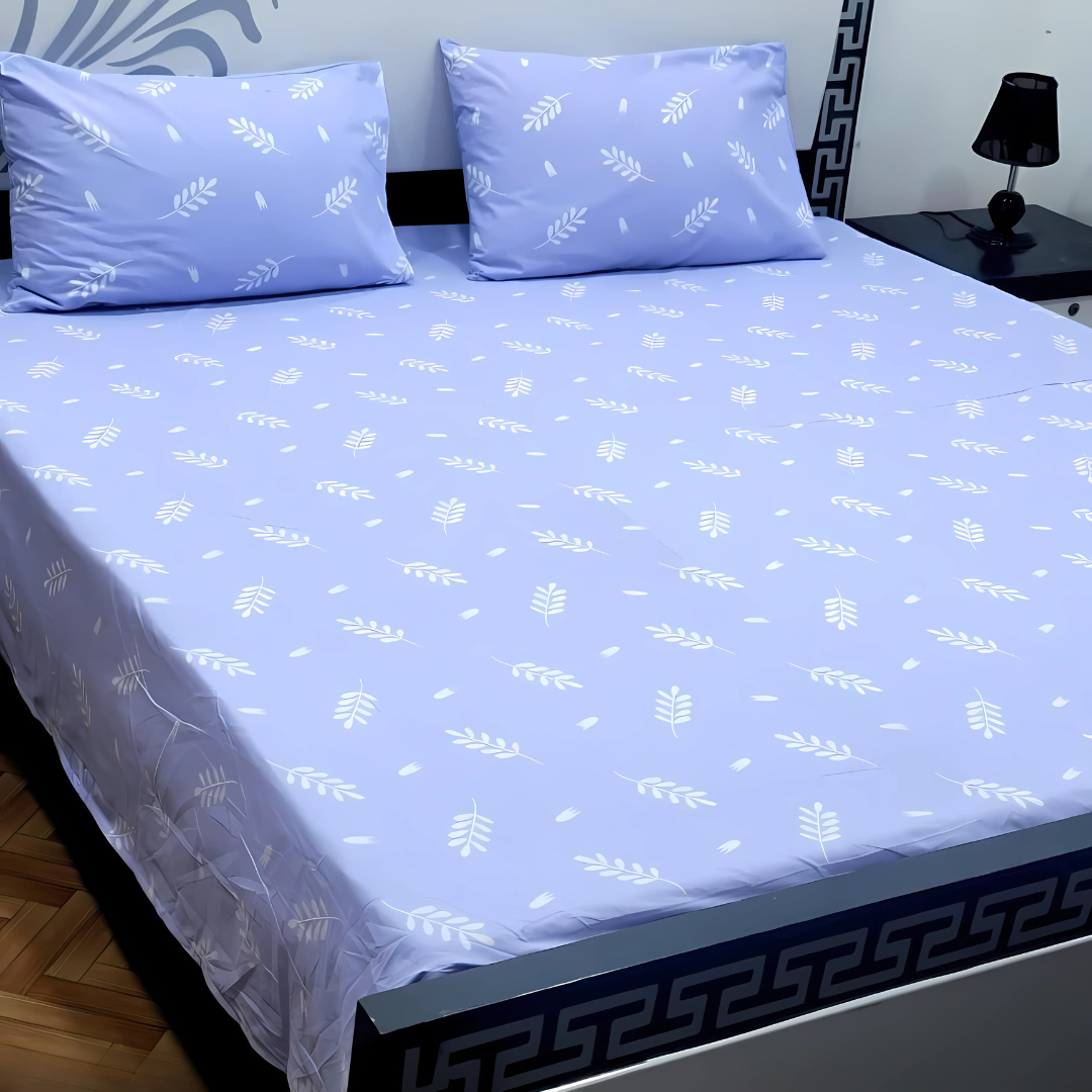 Cotton Printed Double Bedsheet