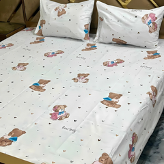 Cotton Printed Double Bedsheet