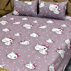 Cotton Printed Double Bedsheet